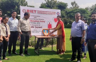 Blood Donation Camp @RIET, Jaipur